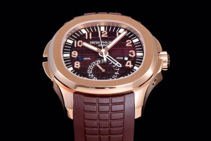 パテック フィリップ「Patek Philippe」アクアノート トラベルタイム40mmメンズウォッチ