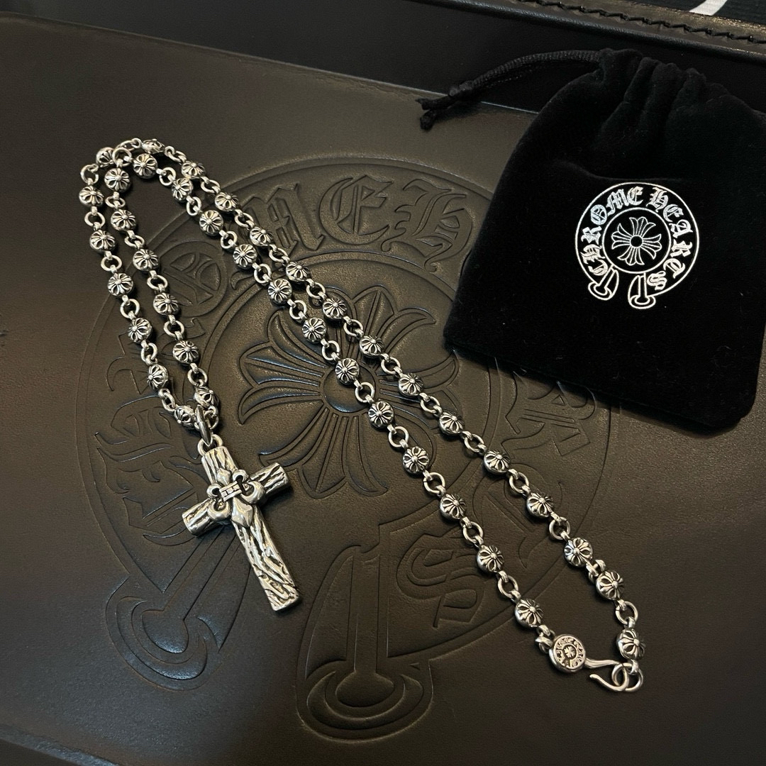 クロムハーツ「Chrome Hearts」シンプルペンダントネックレス - ユニセックス