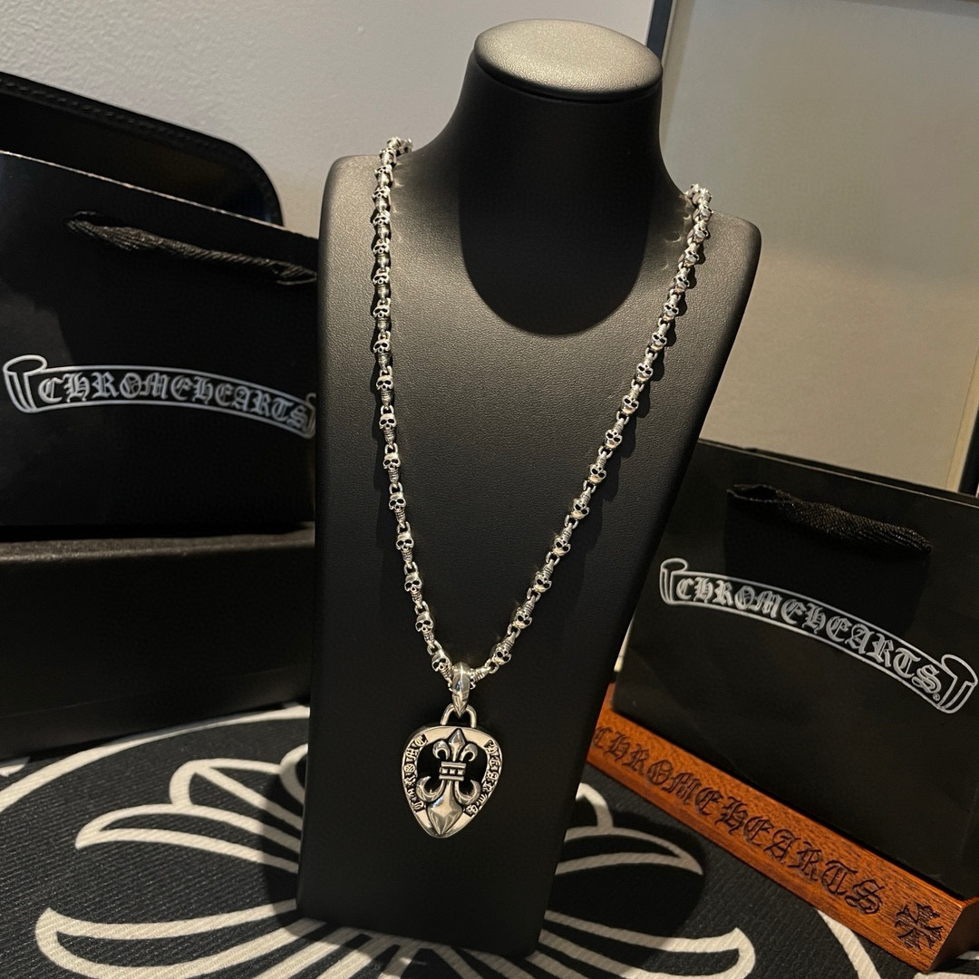 クロムハーツ「Chrome Hearts」シンプルペンダントネックレス - ユニセックス