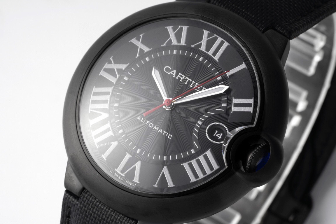 カルティエ［Cartier］バロン ブリュ ボーイ 42mm 腕時計