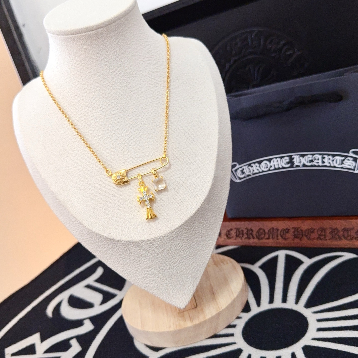 クロムハーツ「Chrome Hearts」シンプルペンダントネックレス - ユニセックス