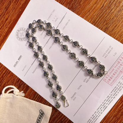 クロムハーツ「Chrome Hearts」シンプルペンダントネックレス - ユニセックス