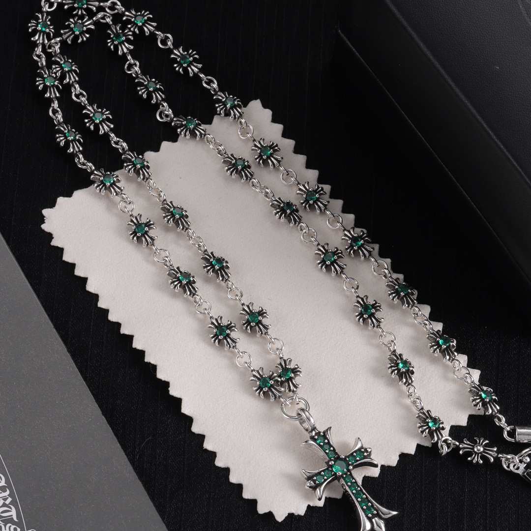 クロムハーツ「Chrome Hearts」シンプルペンダントネックレス - ユニセックス