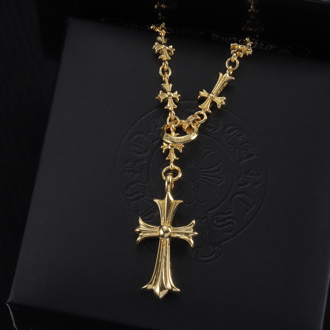 クロムハーツ「Chrome Hearts」シンプルペンダントネックレス - ユニセックス