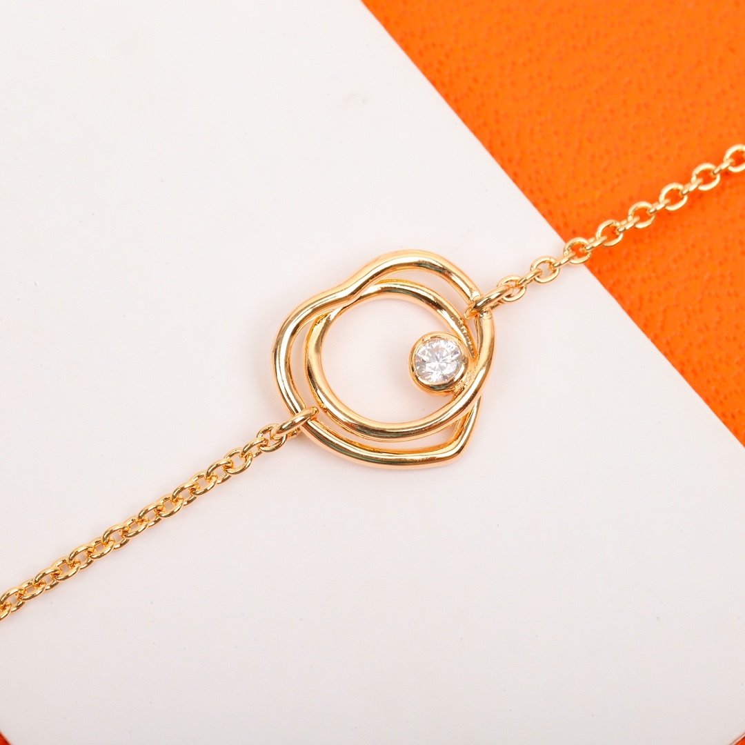 エルメス「Hermès」Vertige de Cœur ネックレス40MM