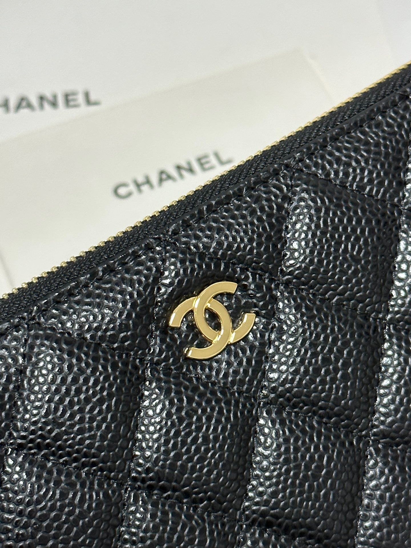 シャネル「Chanel」クラシック ジップ ウォレット