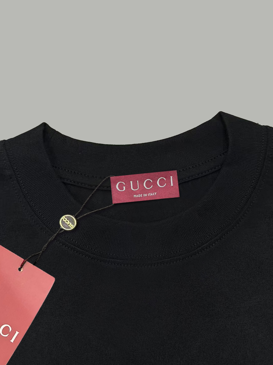 グッチ「Gucci」リミテッド アニマルシリーズ ロゴプリント クルーネックTシャツ
