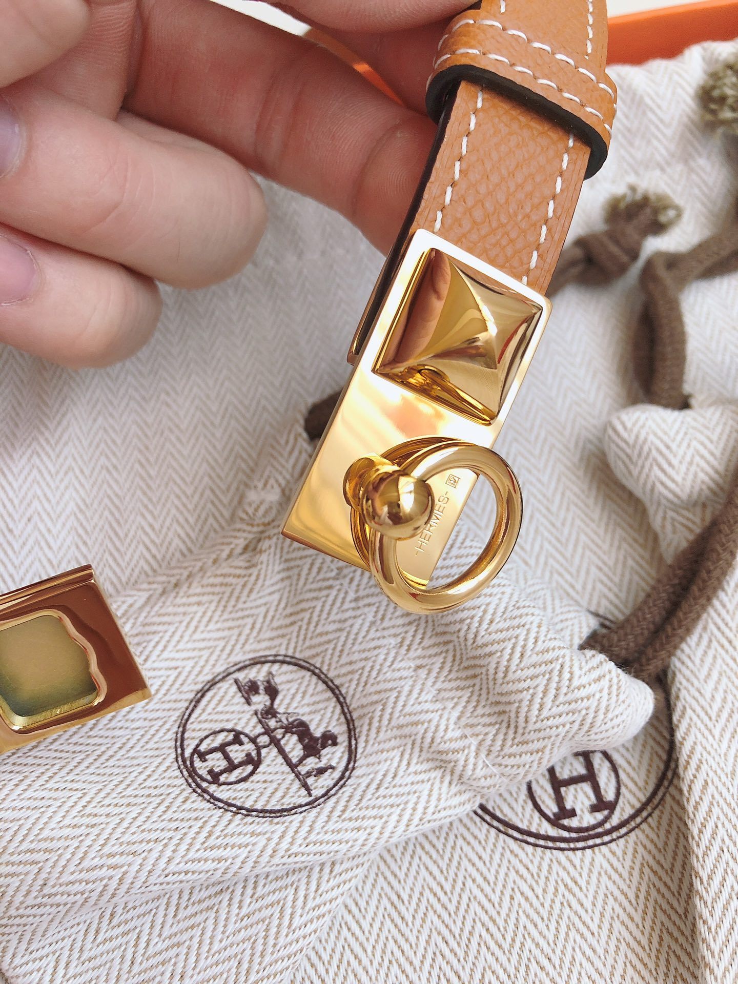 エルメス「Hermès」リヴァル レディース ベルト 100CM