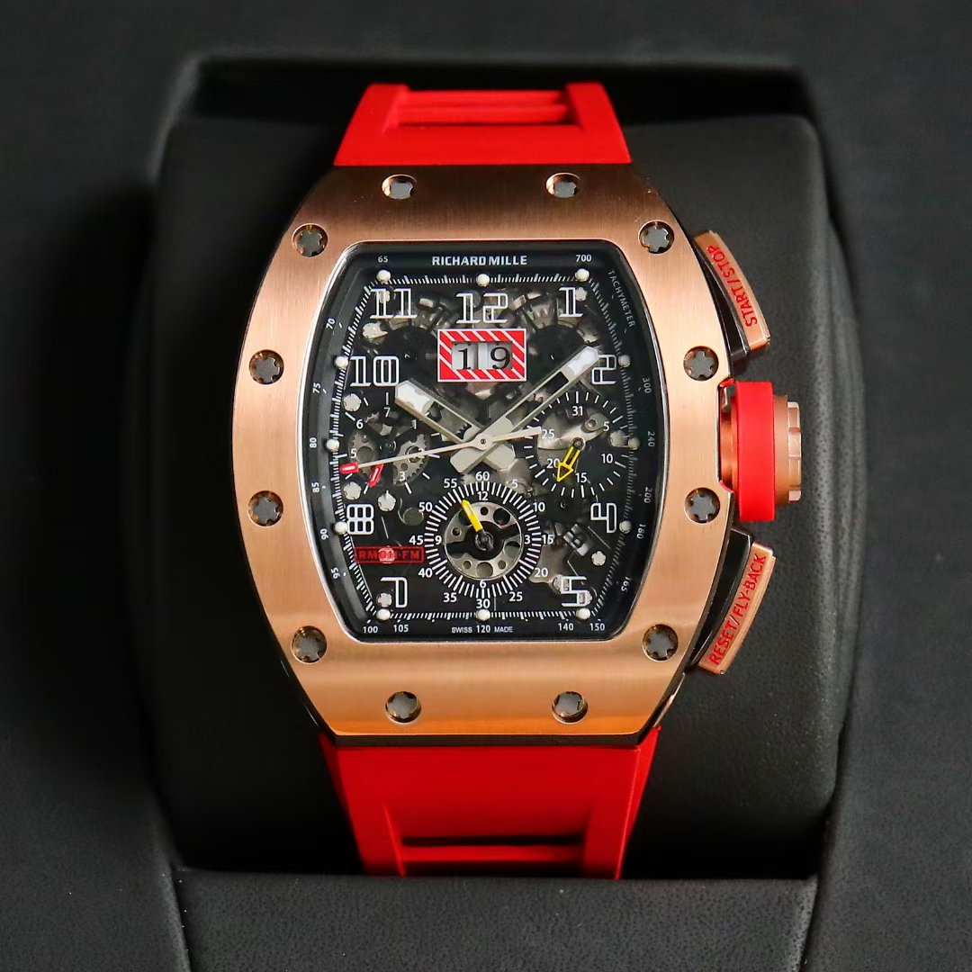 リシャール ミル「Richard Mille」フェリペ・マッサ ブルー 自動巻きクロノグラフ50×40mm