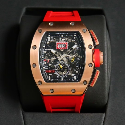 リシャール ミル「Richard Mille」フェリペ・マッサ ブルー 自動巻きクロノグラフ50×40mm