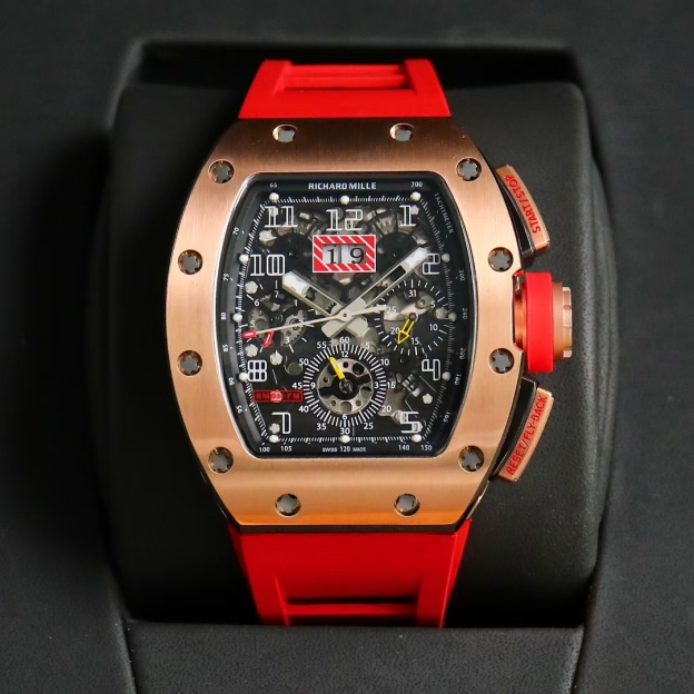 リシャール ミル「Richard Mille」フェリペ・マッサ ブルー 自動巻きクロノグラフ50×40mm