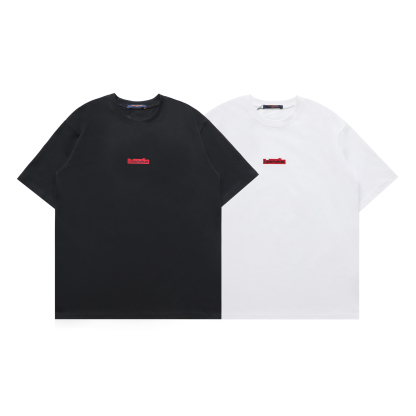 ルイ・ヴィトン「Louis Vuitton」 2025 エンブロイダリー モノグラム クルーネックTシャツ（メンズ）