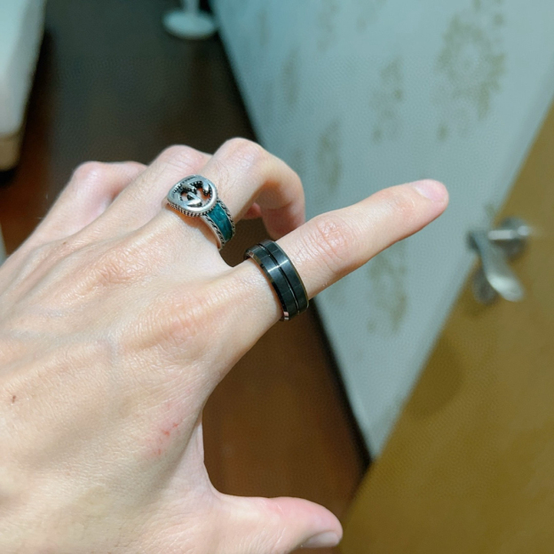 グッチ「Gucci」Anger Forest 双Gリングリング本