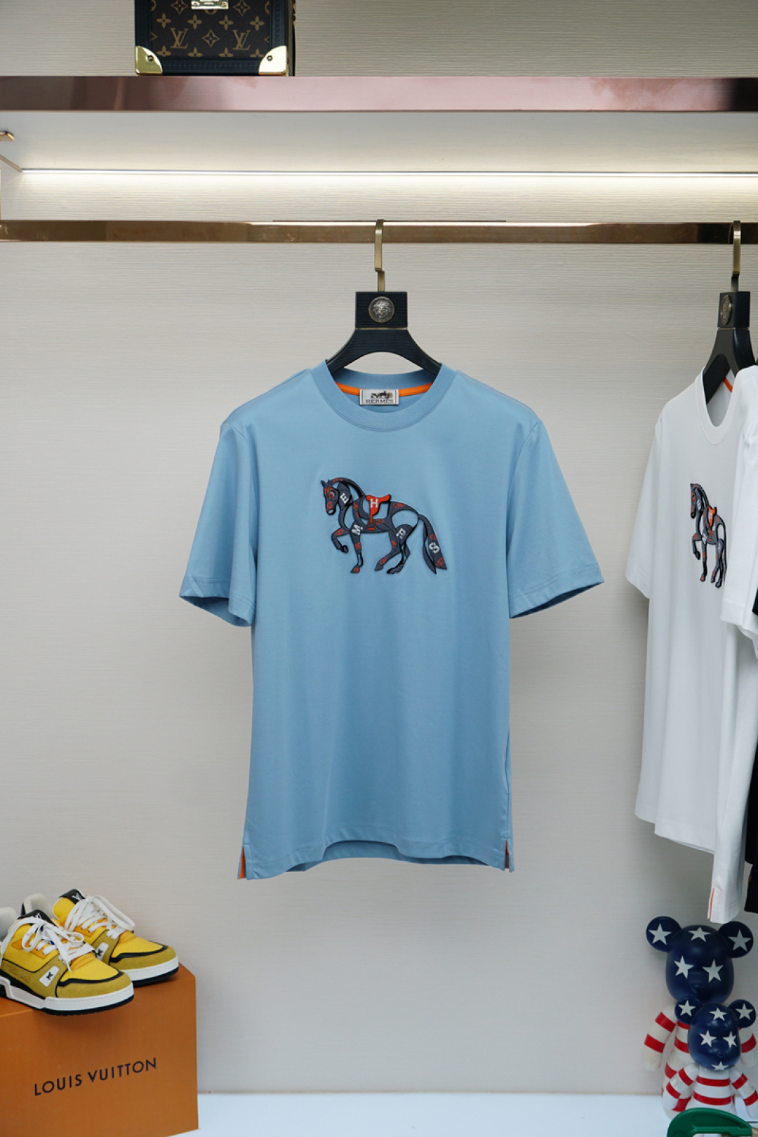 エルメス「Hermès」2025 サマーコレクション メンズ クルーネックTシャツ