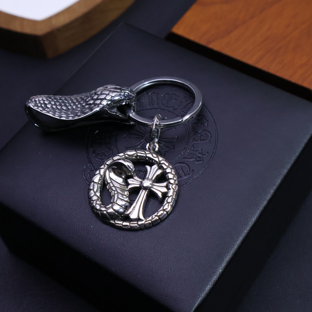 クロムハーツ「Chrome Hearts」キーホルダー＆バッグチャーム - トレンドシンボル