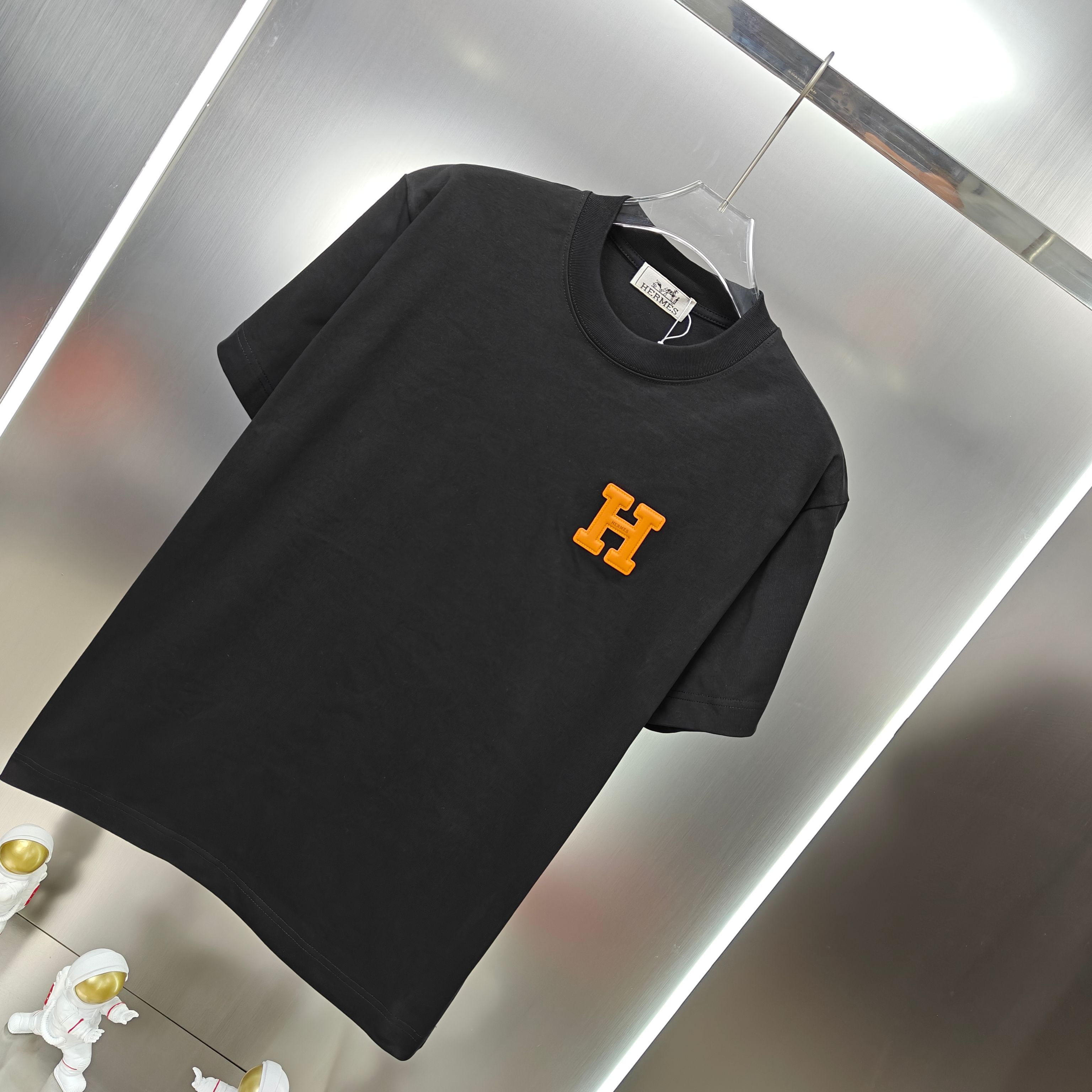エルメス「Hermès」2025 春夏コレクション ユニセックス コットンTシャツ