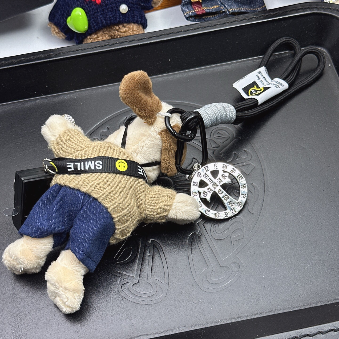 クロムハーツ「Chrome Hearts」バッグチャーム - すべてのトレンドバッグに合わせて、クールでキュートなスタイルを