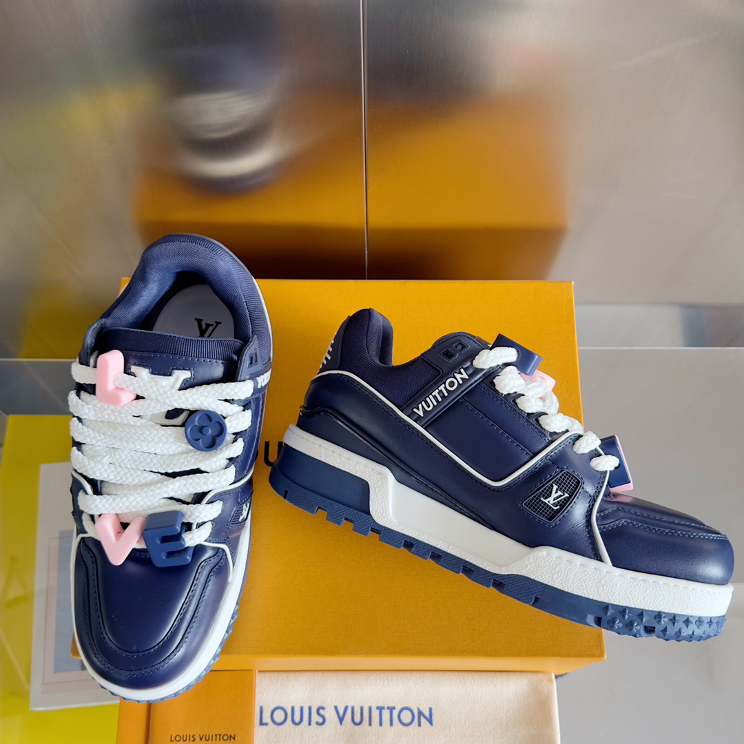 「コラボモデル」Louis Vuitton x Trainer Maxi スニーカー