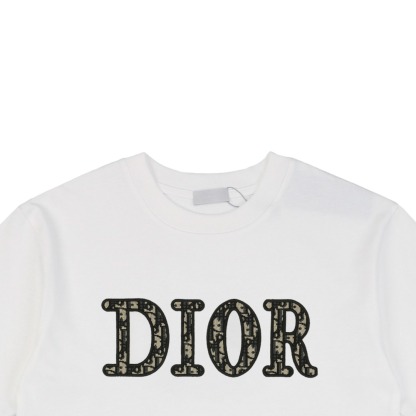 ディオール「Dior」25SS Dio47 モノグラムロゴ ショートスリーブTシャツ