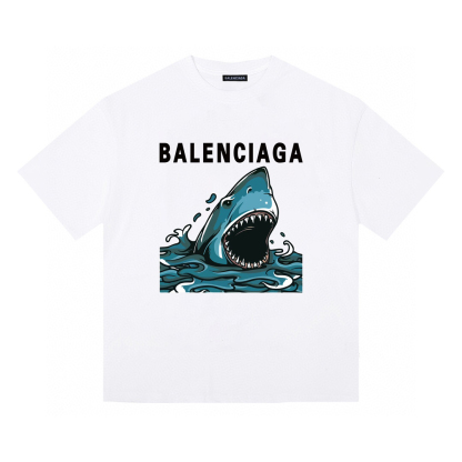 バレンシアガ Balenciaga サメ半袖半袖Tシャツ-ISETAN PRESTIGE CURATED