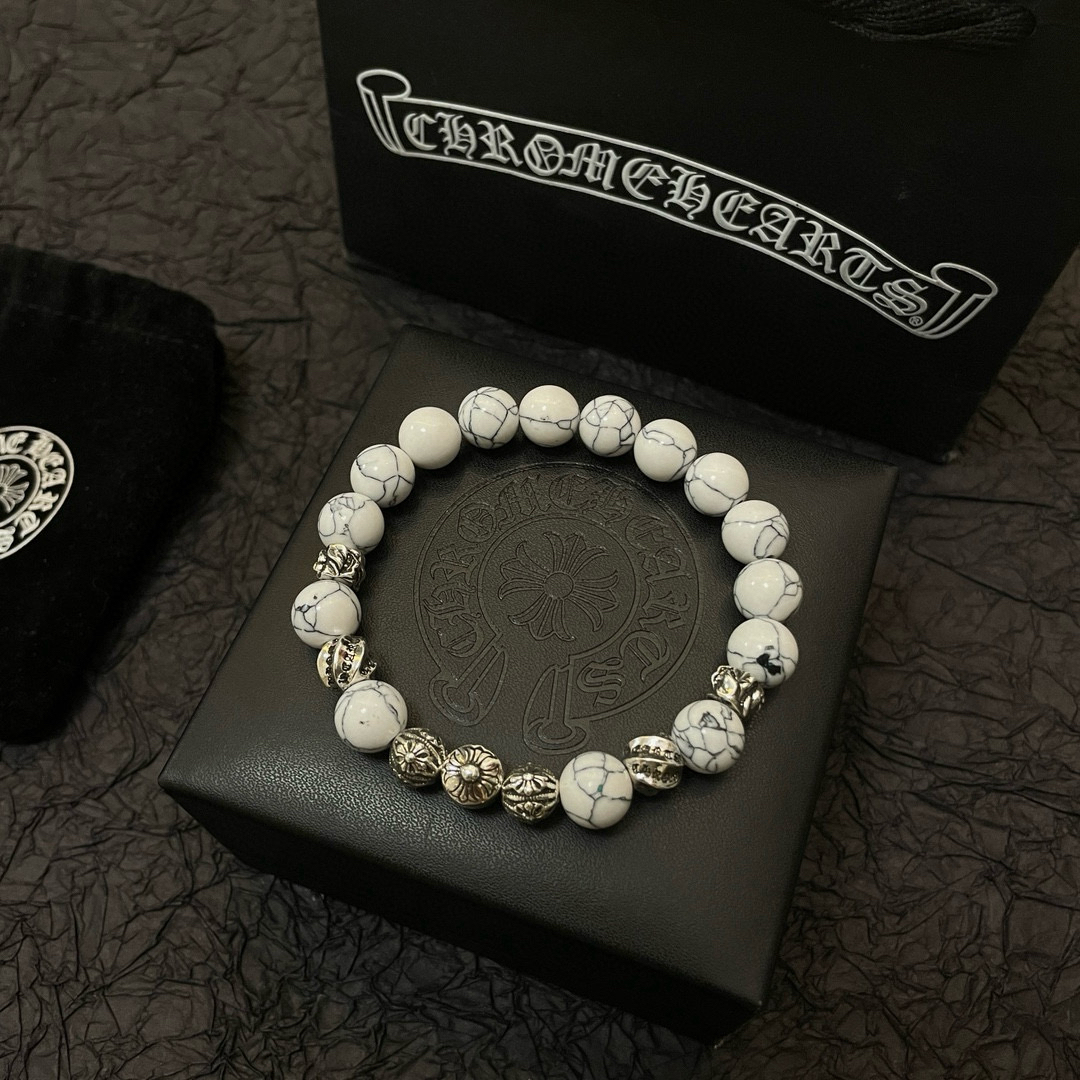 クロムハーツ「Chrome Hearts」ブレスレット - ヴィンテージ＆ロックテイスト ペア用