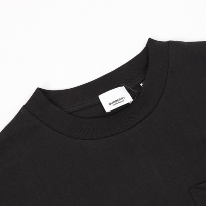 バーバリー「Burberry」ポケット ストライプテープ Tシャツ カップルモデル