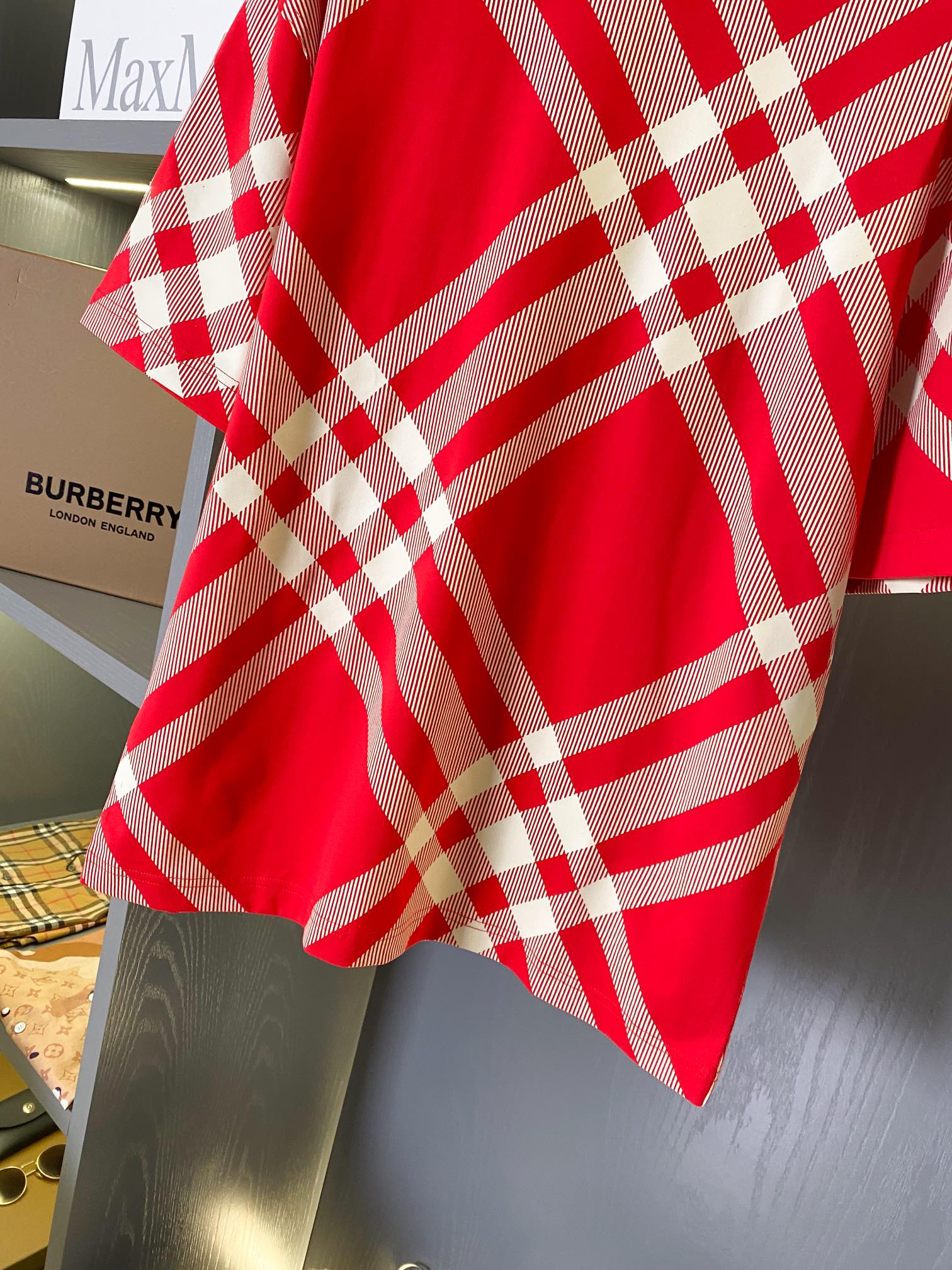 バーバリー「Burberry」クラシック チェック コットン Tシャツ
