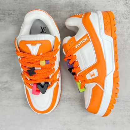 「コラボモデル」ルイ・ヴィトン 23S ランウェイモデル Trainer スケートシューズ