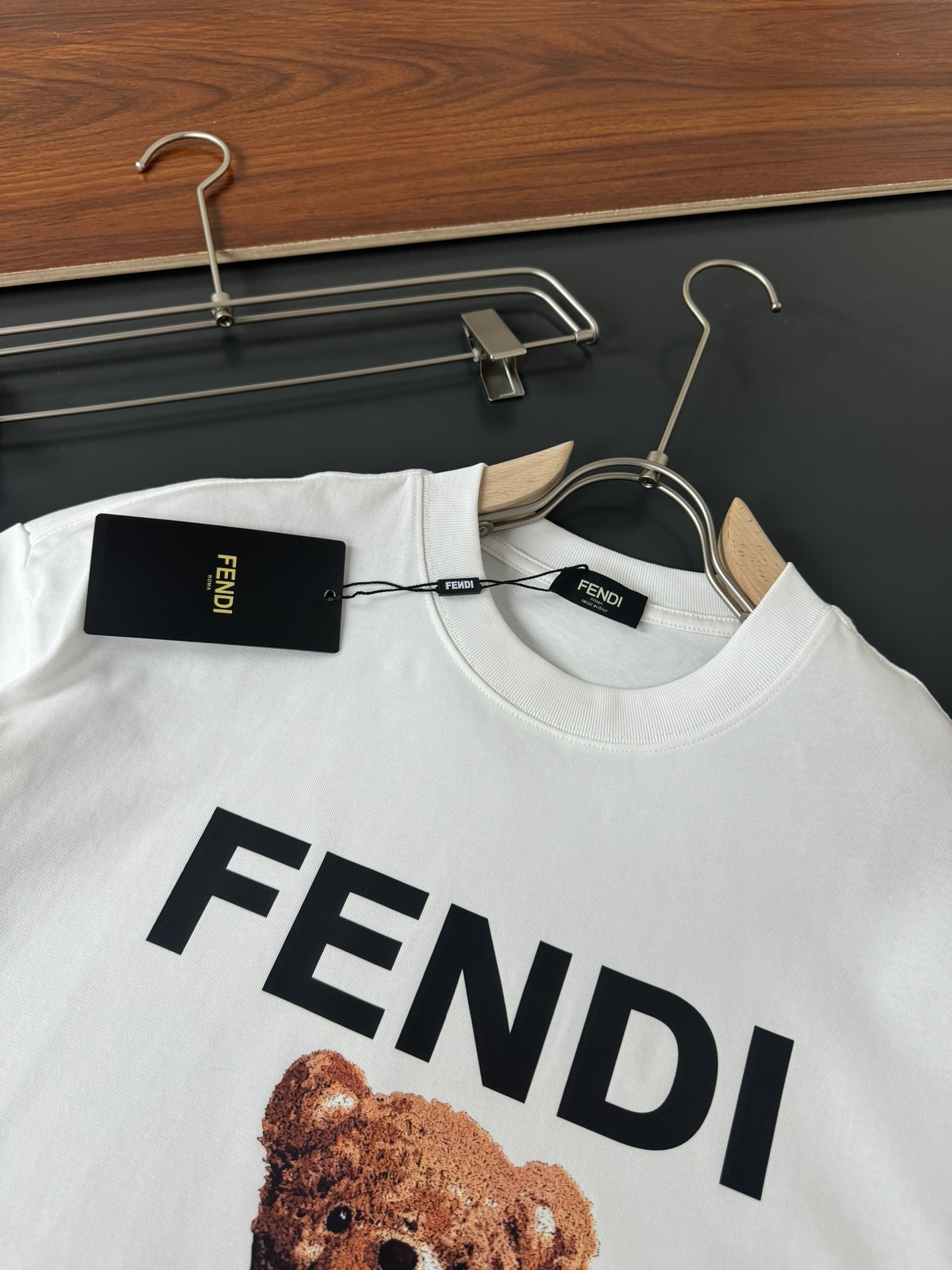 フェンディ「Fendi」2025SS 春夏新作 ラウンドネック Tシャツ