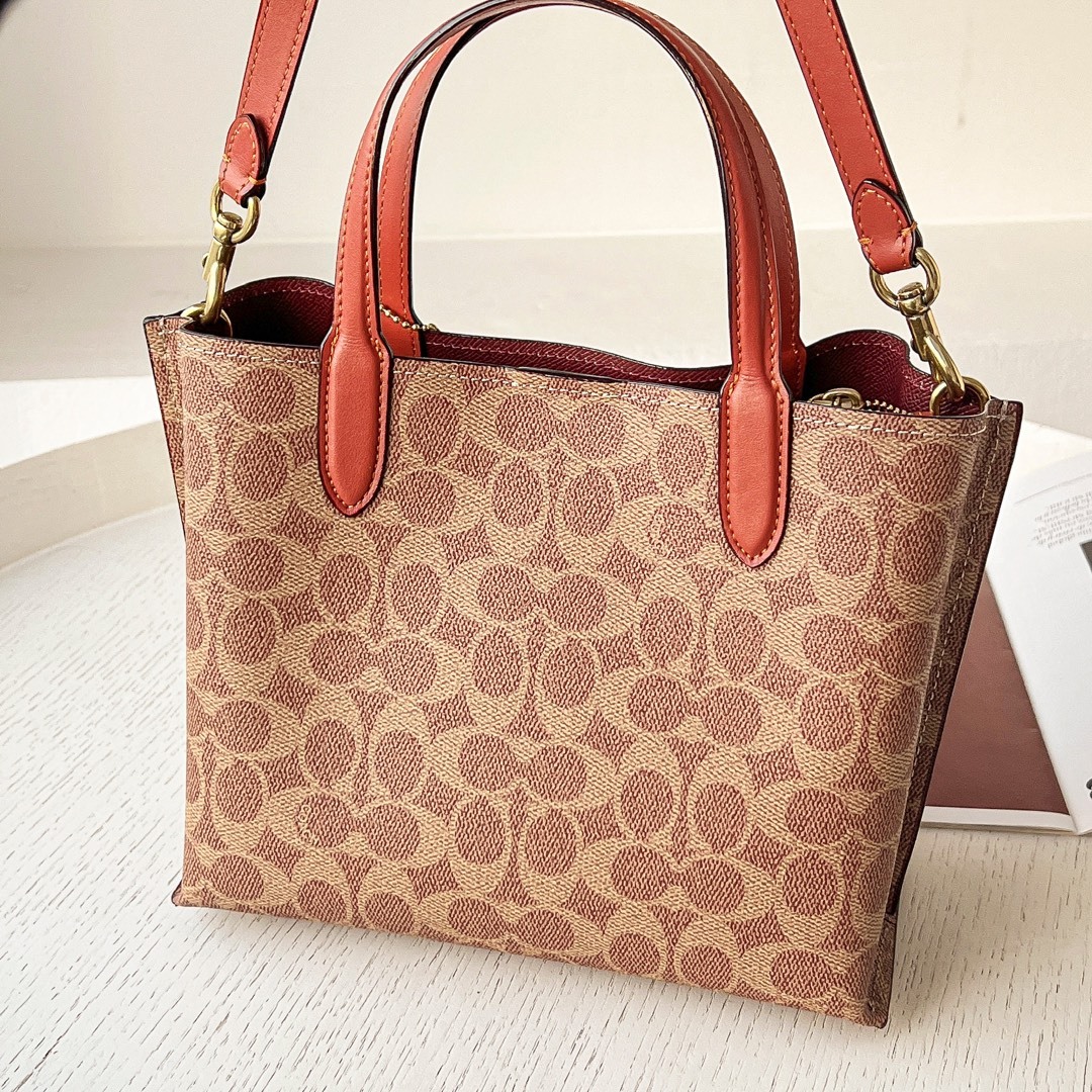 コーチ「Coach」 Willow Tote 24 シリーズ レディース ミニトートバッグ