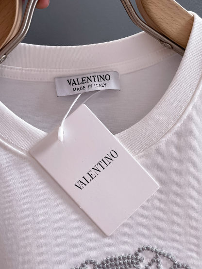 ヴァレンティノ「Valentino」25 ss春夏新作初の最新半袖クルーネックTシャツ