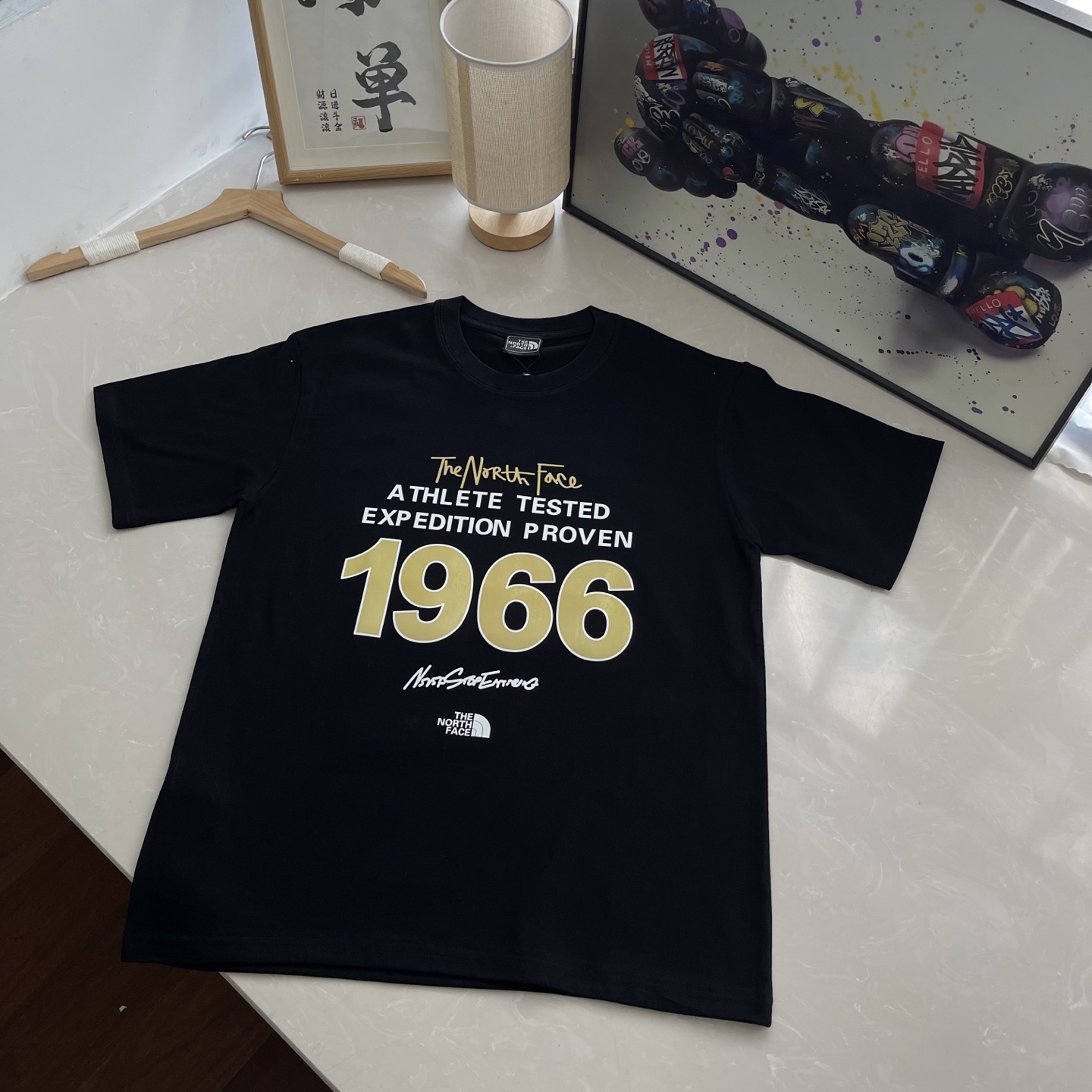 ザ・ノースフェイス「The North Face」  1966プリント カップルTシャツ