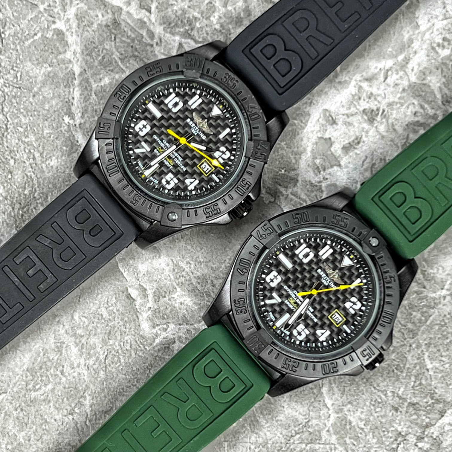 ブライトリング［Breitling］イエローポインターカレンダー クォーツ41 mm腕時計