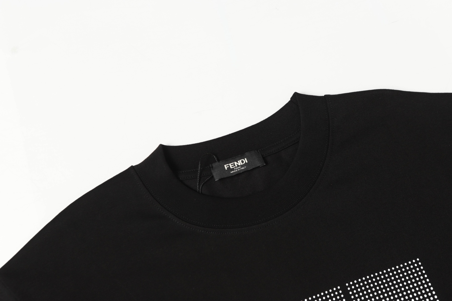 フェンディ「Fendi」25SS FFモノグラム プリント ショートスリーブTシャツ