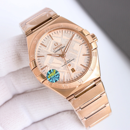 オメガ「Omega」第5世代星座隕石面シリーズ男性用ロボット腕時計41mm