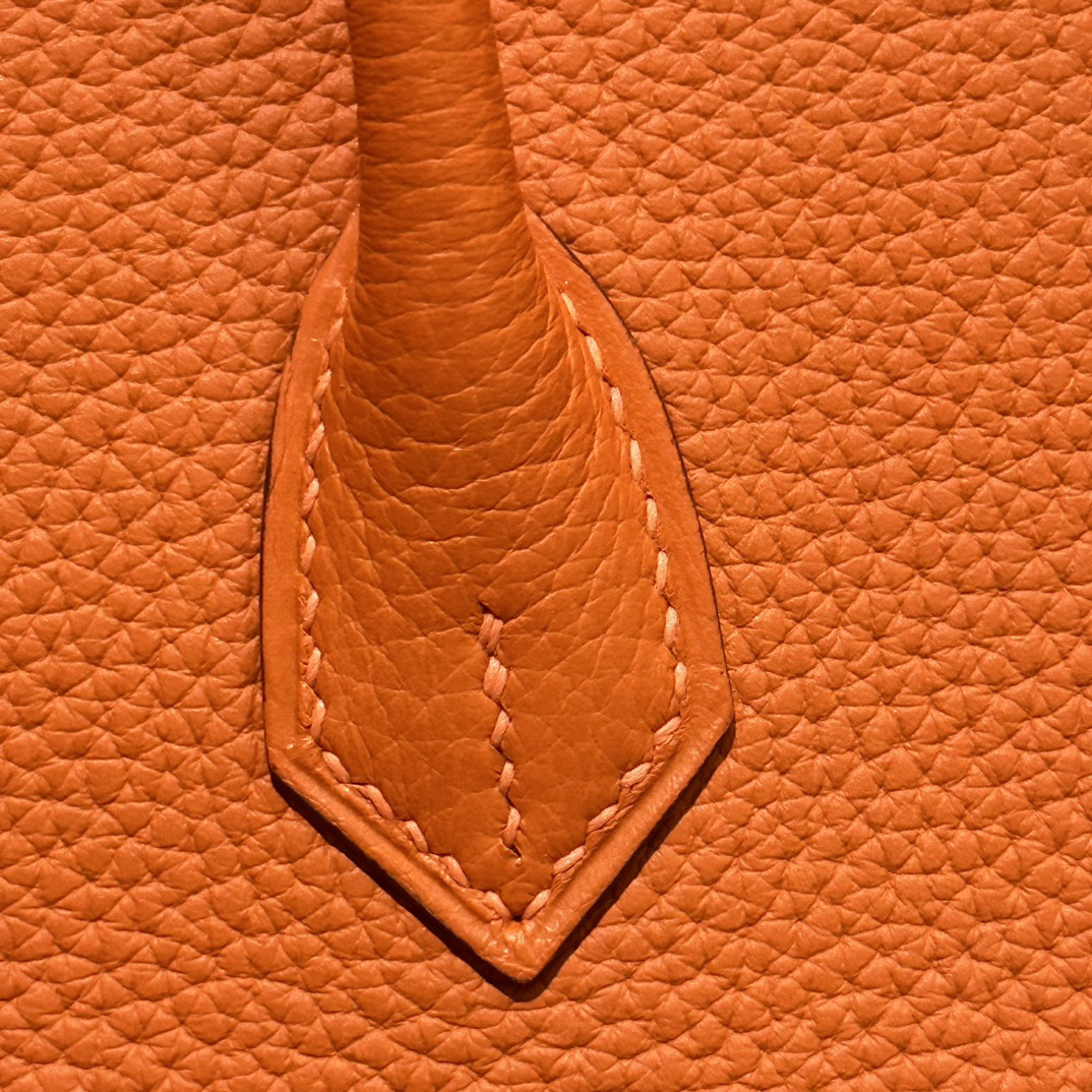 エルメス(Hermès)Birkinバッグ25mm トゴ Togoレディースバッグ オレンジ