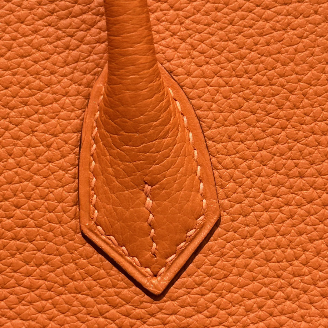 エルメス(Hermès)Birkinバッグ25mm トゴ Togoレディースバッグ オレンジ