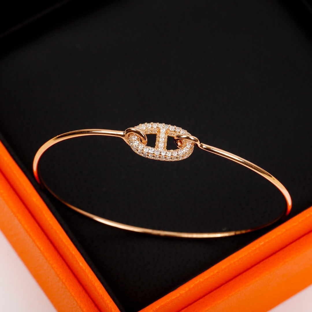 エルメス「Hermès」 Pigalle Émail & Diamond ブレスレット