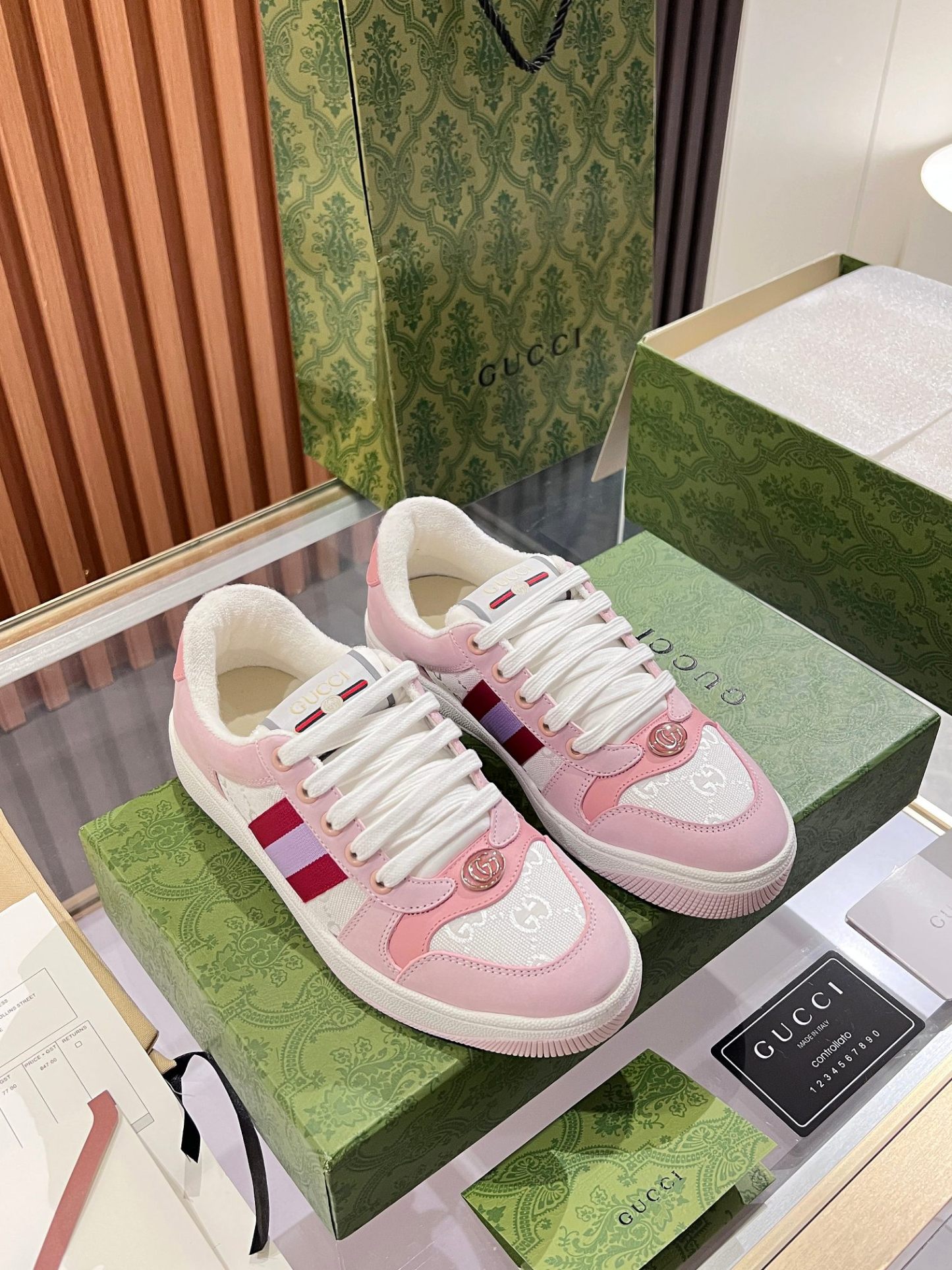 グッチ「Gucci」スクリーナー ダーティスニーカー スニーカー