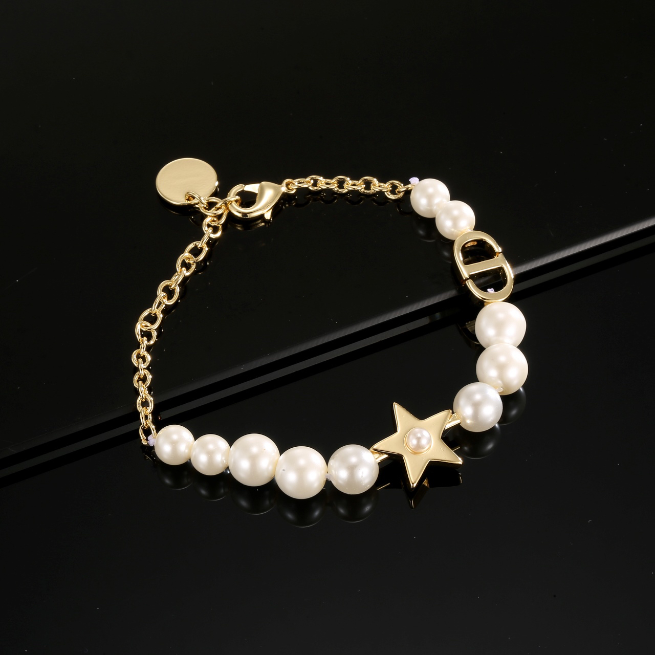 ディオール「Dior」CD Pearl ブレスレット