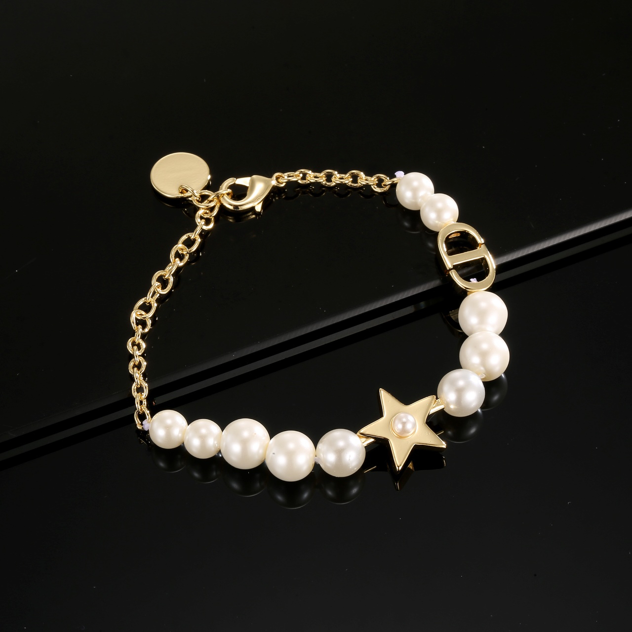 ディオール「Dior」CD Pearl ブレスレット
