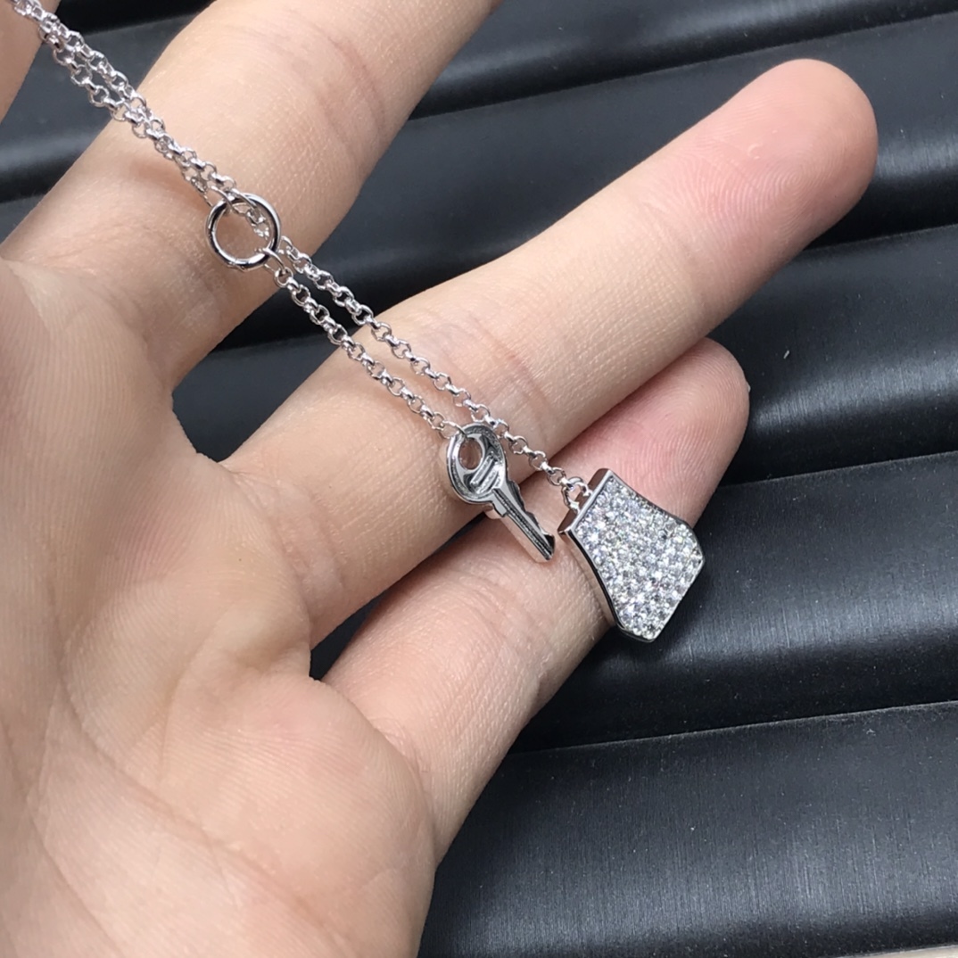 エルメス「Hermès」ダイヤモンドキーネックレス