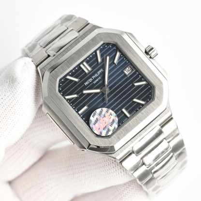 パテック・フィリップ「Patek Philippe」キュビタス 5821 クロノグラフ 腕時計45mm