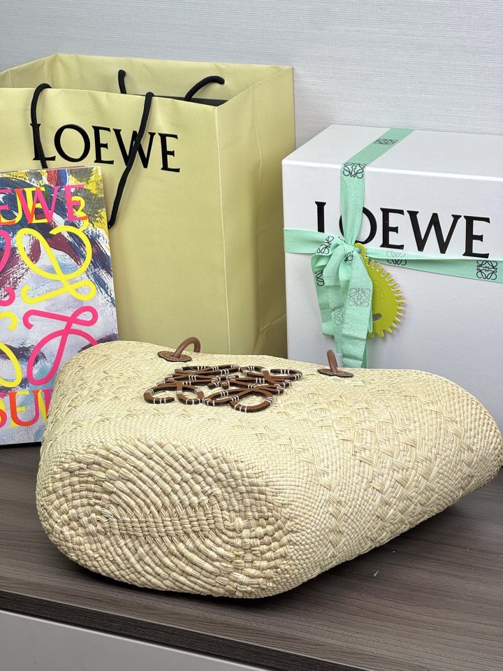 ロエベ「Loewe」 Paula's Ibiza ラフィア トートバッグ