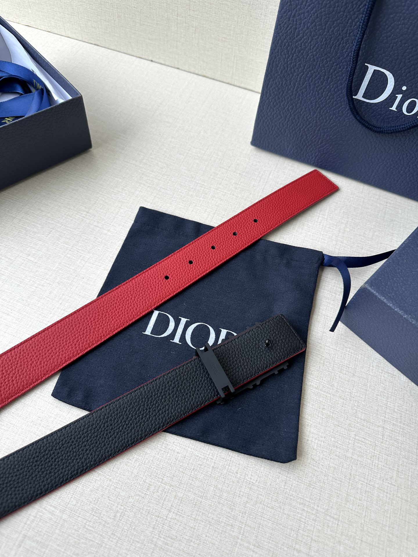 ディオール「Dior」 キャノナージュ メタルベルトバックル100CM