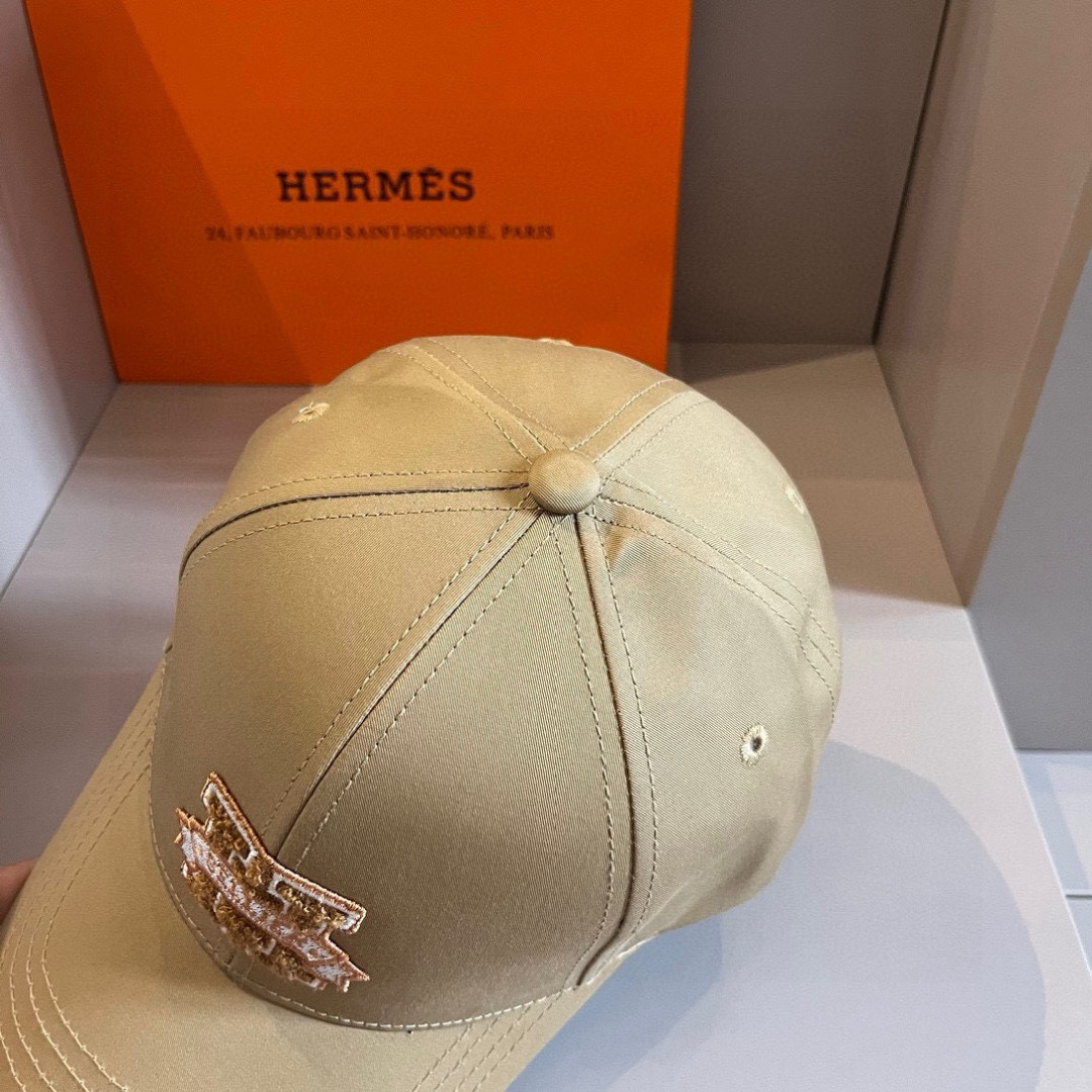エルメス「Hermès」ユニセックス ベースボールキャップ