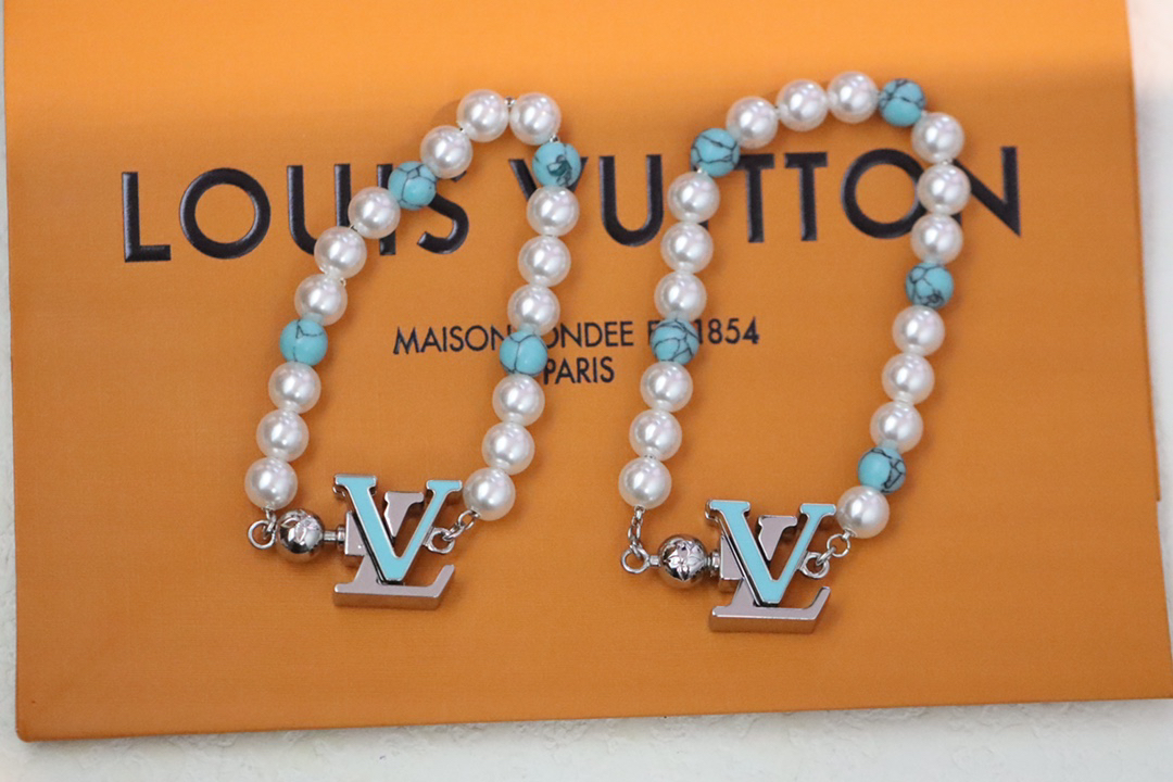 ルイ・ヴィトン「Louis Vuitton」ターコイズ ブレスレット