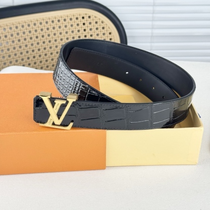 ルイ・ヴィトン「Louis Vuitton」DIMENSION 4.0 レザーベルト-ISETAN PRESTIGE CURATED