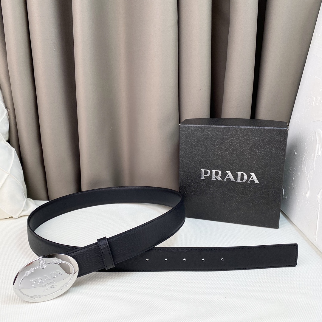 プラダ「Prada」スペシャルレザー ベルトコレクション100CM