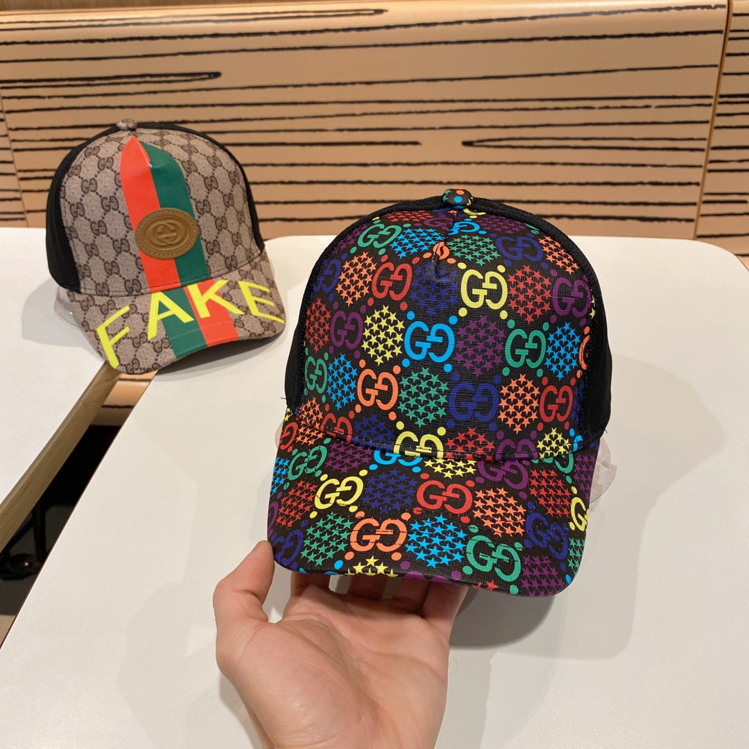 グッチ「Gucci」GG Mesh Baseball Cap 2023 Collection